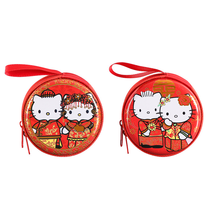 Cartoon series coin purse earphone bag Christmas gift opening wedding advertising gift customizable logo