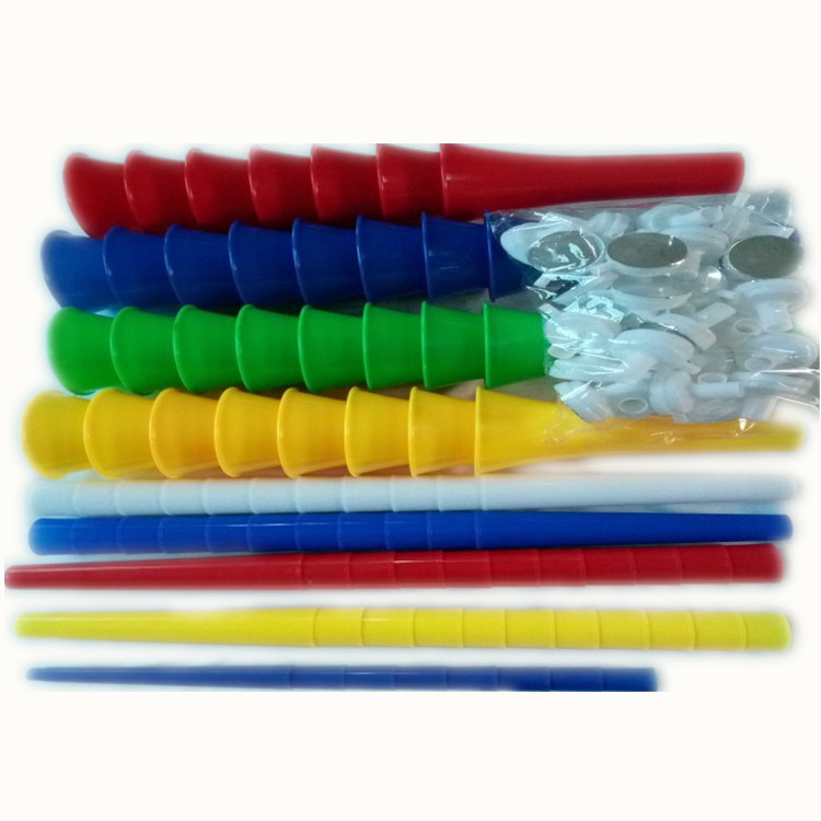 Large three-section telescopic horn fans vuvuzela games cheer props stall selling toys wholesale