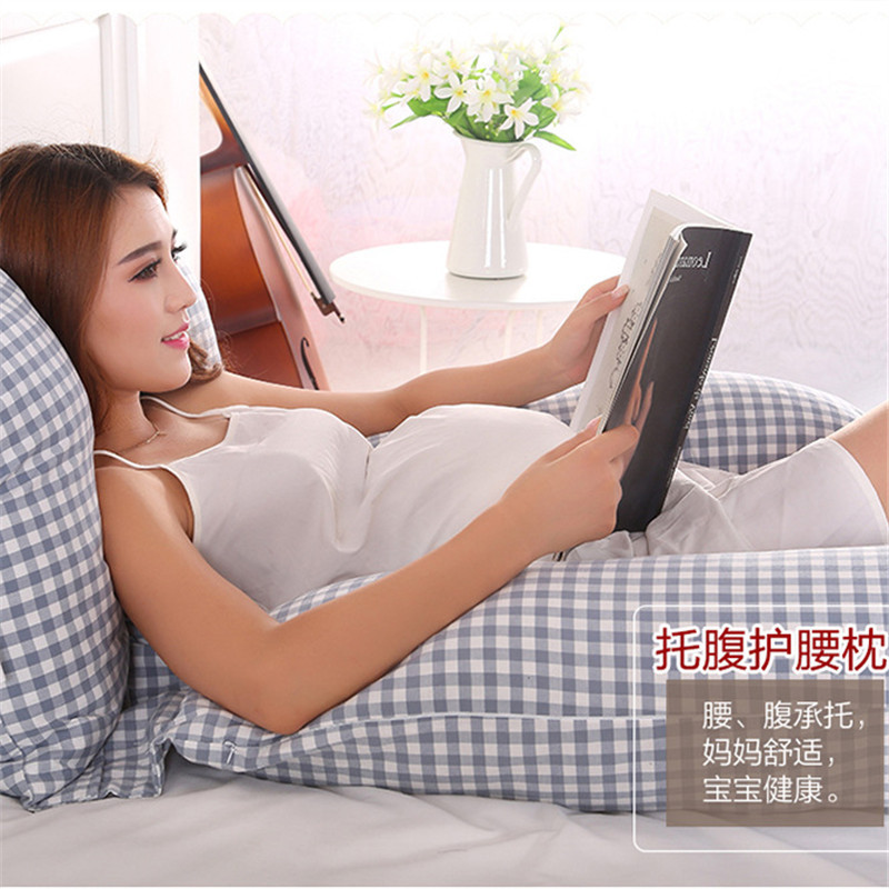 Pregnant Women's Pillow Waist Protection Side Sleeping Pillow Belly Care Supplies Multifunctional U-shaped Pillow Sleeping Side Sleeping Pillow Pregnant Women's Pillow