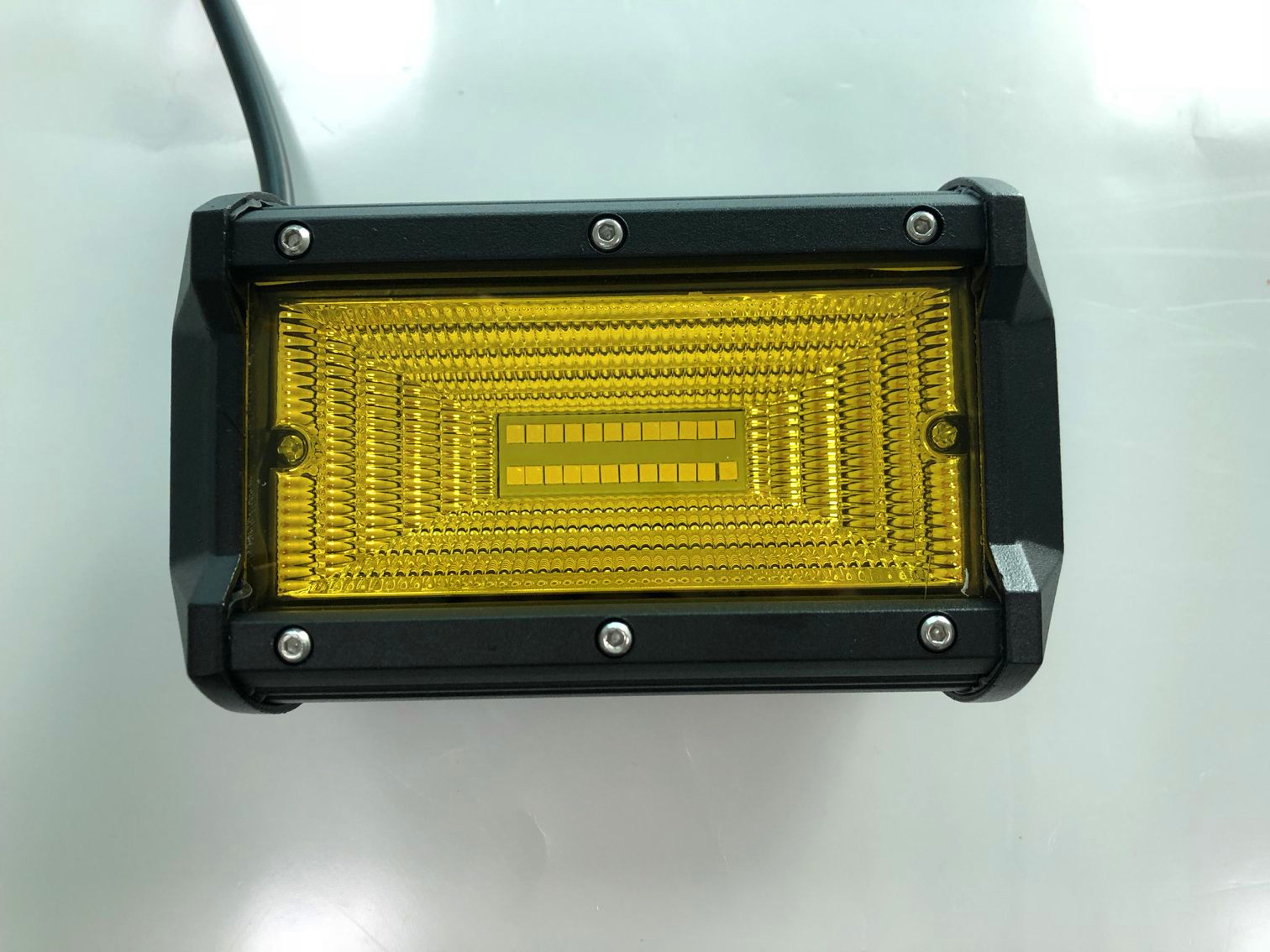 Прямые продажи с завода желтый 72W рабочий свет для внедорожников инспекционный свет