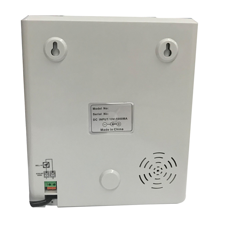 English Version of Attendance Machine, Two-Color Clock, Automatic Shift, Multiple Class Times, Can Be Equipped with Batteries, Multi-National English Card Recognition