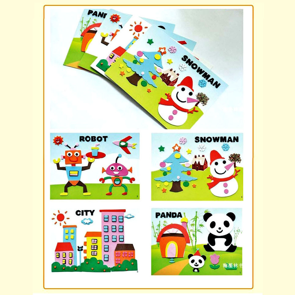 Picasso Art Class Material Package Kindergarten Creative American Labor diy Handmade Textbook Children's Art Training Course