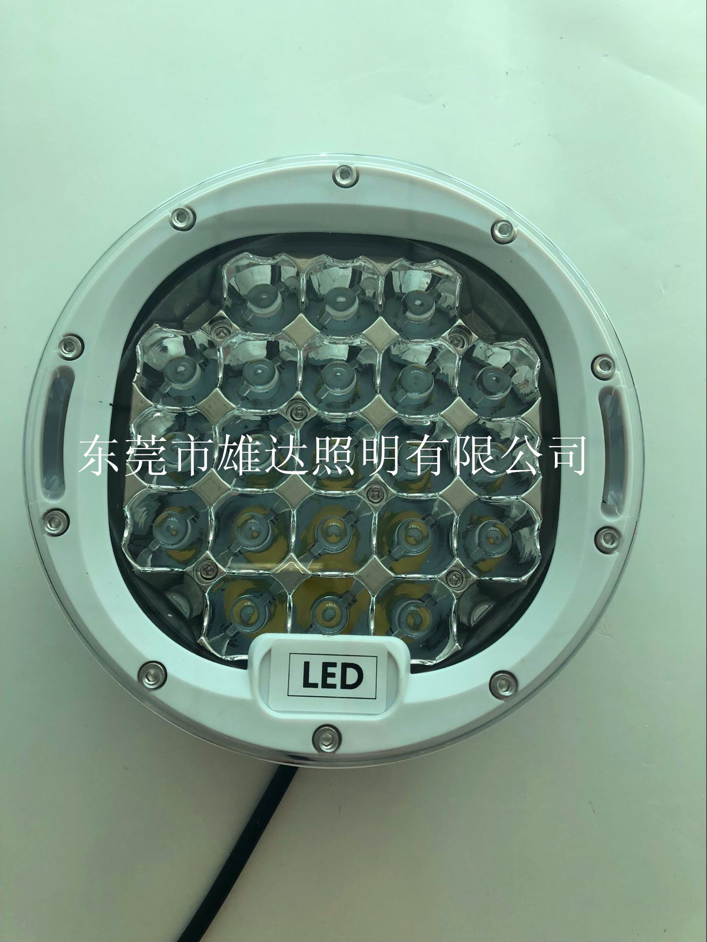 Прожектор для внедорожников, мощный 7-дюймовый круглый светодиодный прожектор, суперяркий задний прожектор для ARB переднего бампера