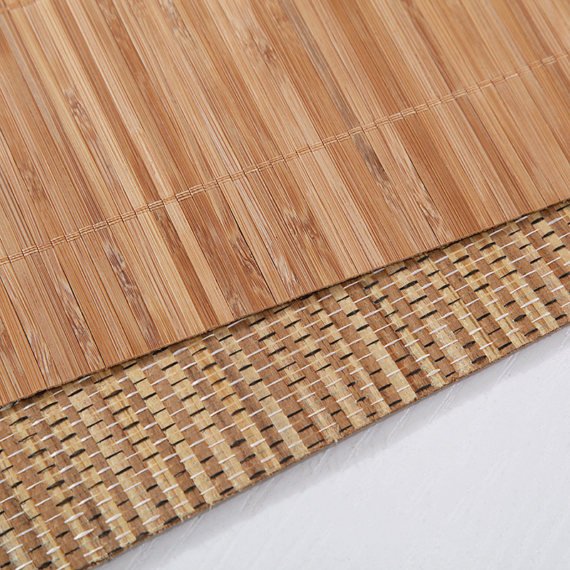 Yiliang summer mat semi-finished bamboo mat decoration decoration material ceiling Wall sticking material sweat steaming room restaurant decoration material