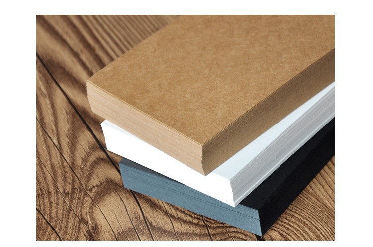 Factory wholesale custom material paper card cattle card word card note card letter paper gift blessing card mood card