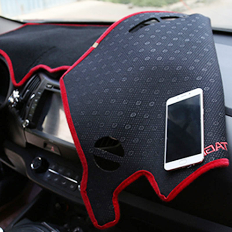 Cross-Border Foreign Trade Car Center Console Sun Protection Mat Car Dashboard Velvet Polyester Anti-Slip Light-Proof Mat Sunshade