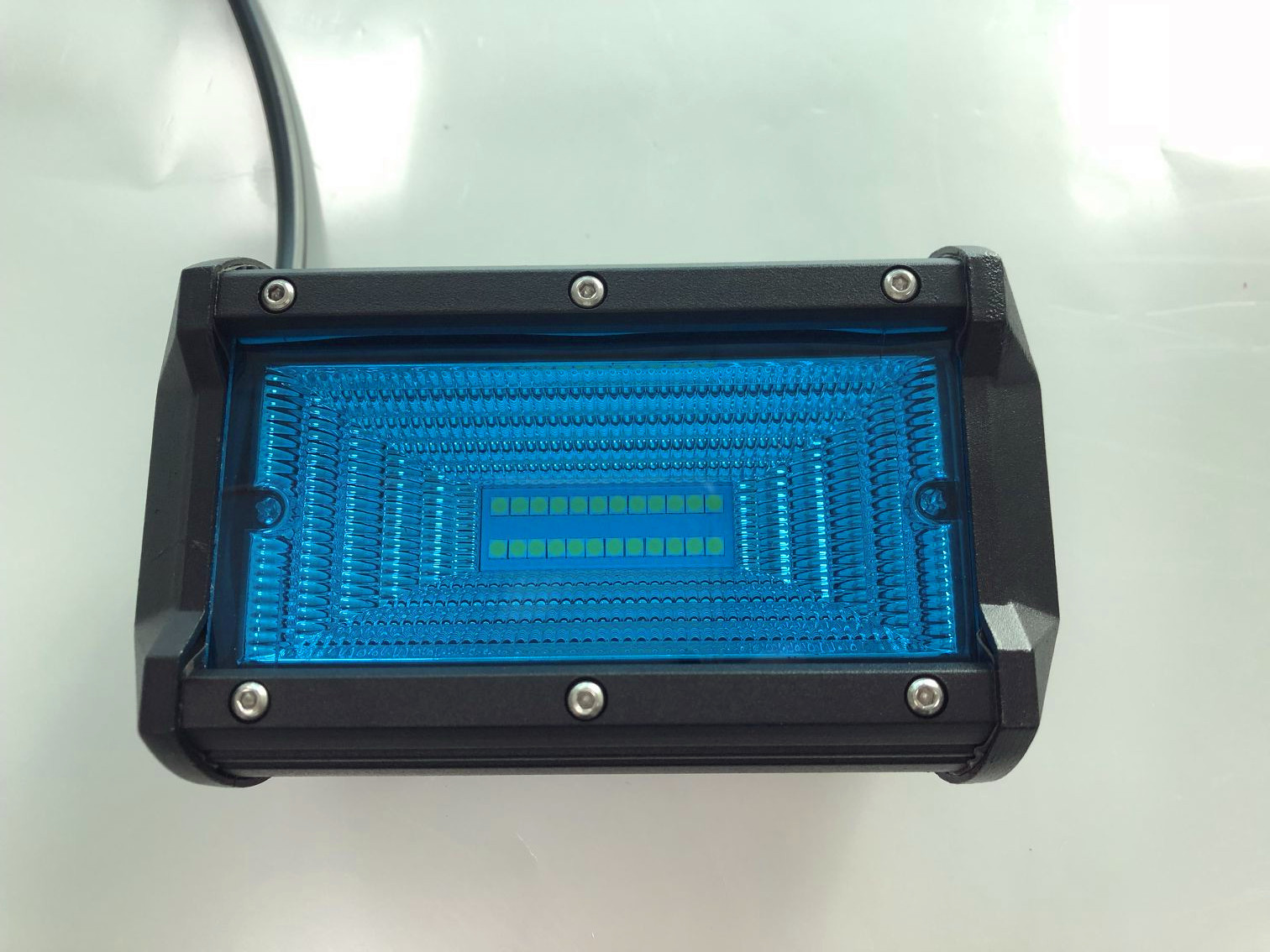 Прямые продажи с завода синий 72W рабочий свет для внедорожников инспекционный свет