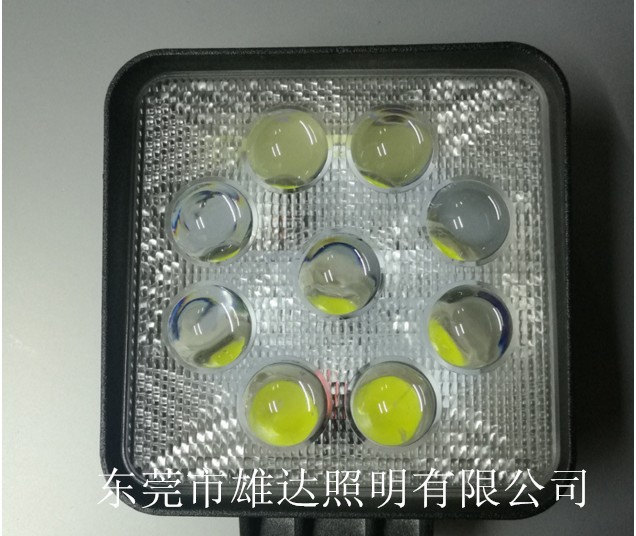 27W lens LED work light off-road vehicle dome light