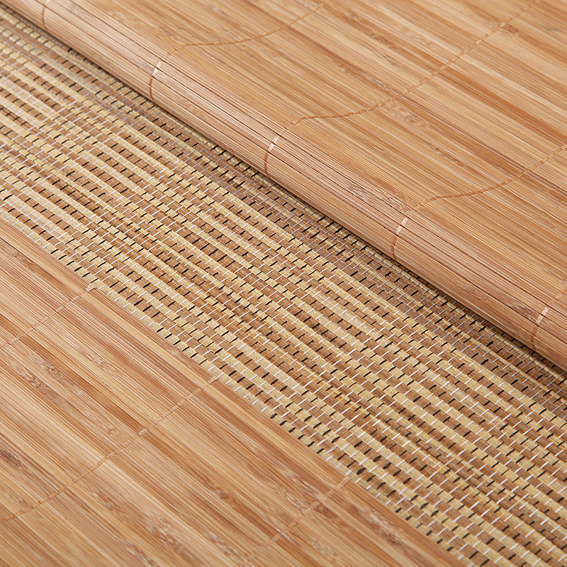 Yiliang summer mat semi-finished bamboo mat decoration decoration material ceiling Wall sticking material sweat steaming room restaurant decoration material