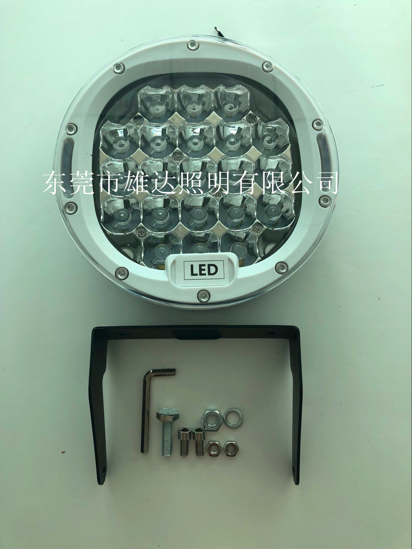 Off-road vehicle spotlight high-power 7-inch round LED spotlight ARB front bumper spotlight super bright reversing spotlight