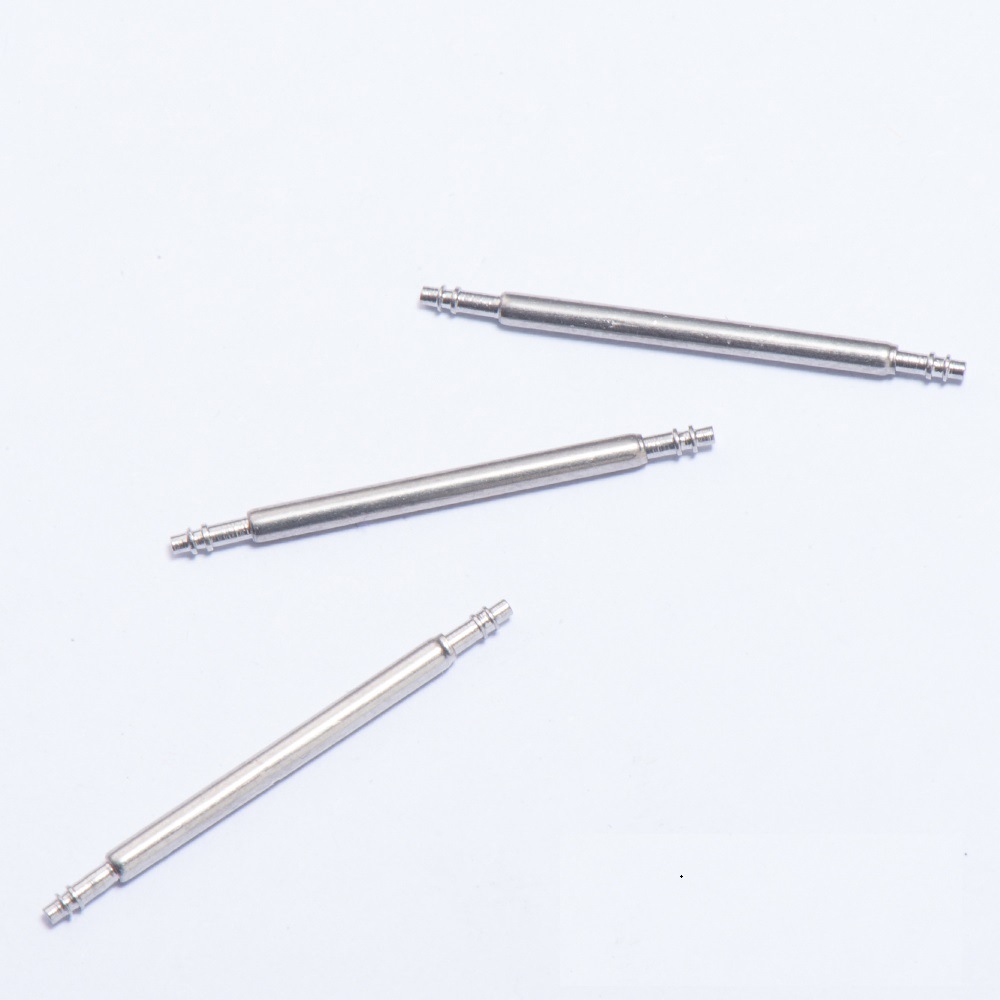 Wholesale stainless steel semi-full steel raw ear needle/raw ear bolt watch ear spring rod watch shaft strap accessories