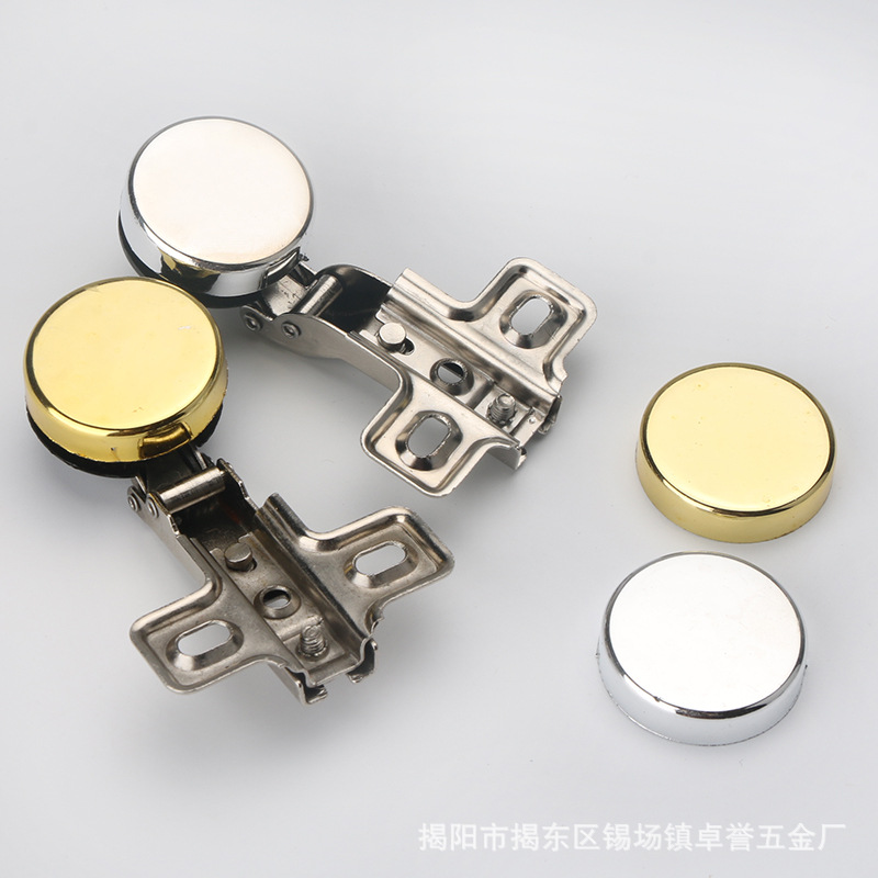 Glass hinge open end glass hinge two hole base ordinary spring hinge hinge plastic hinge