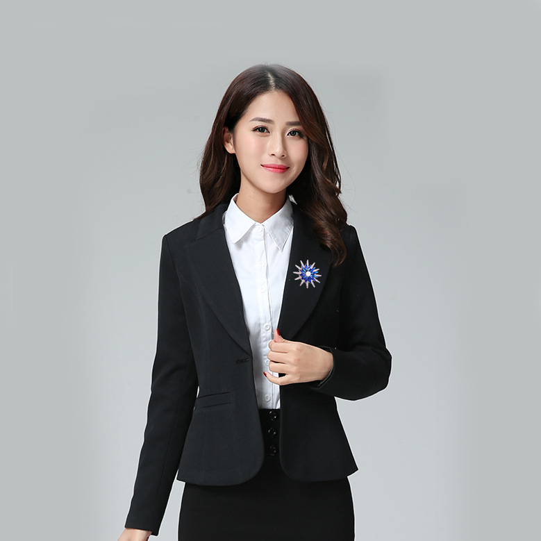 K-Style of Creative High-Gloss Pearl Rice-Shaped Acrylic Star Brooch Metal Flower Pin Fashion Couple Accessories