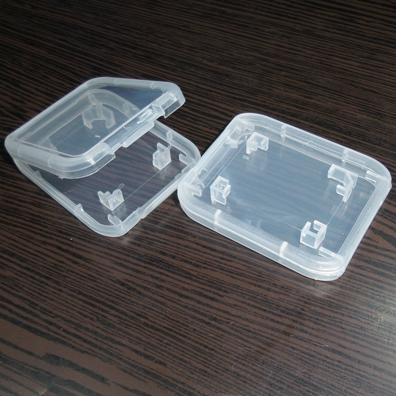 Nianjian Thickeneded Sd Single Card Small White Box Shell Camera Large Card Packaging Shell Sd Card Plastic Small White Box Wholesale