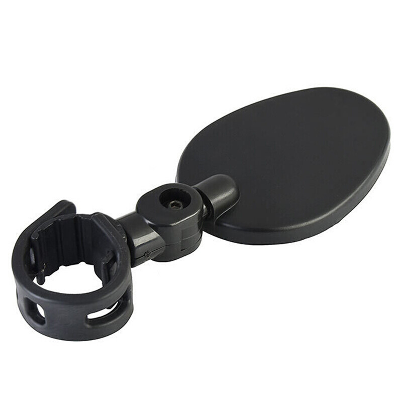 Factory Direct bicycle reflector 360 degrees rotatable mountain bike riding flat Oval rearview mirror