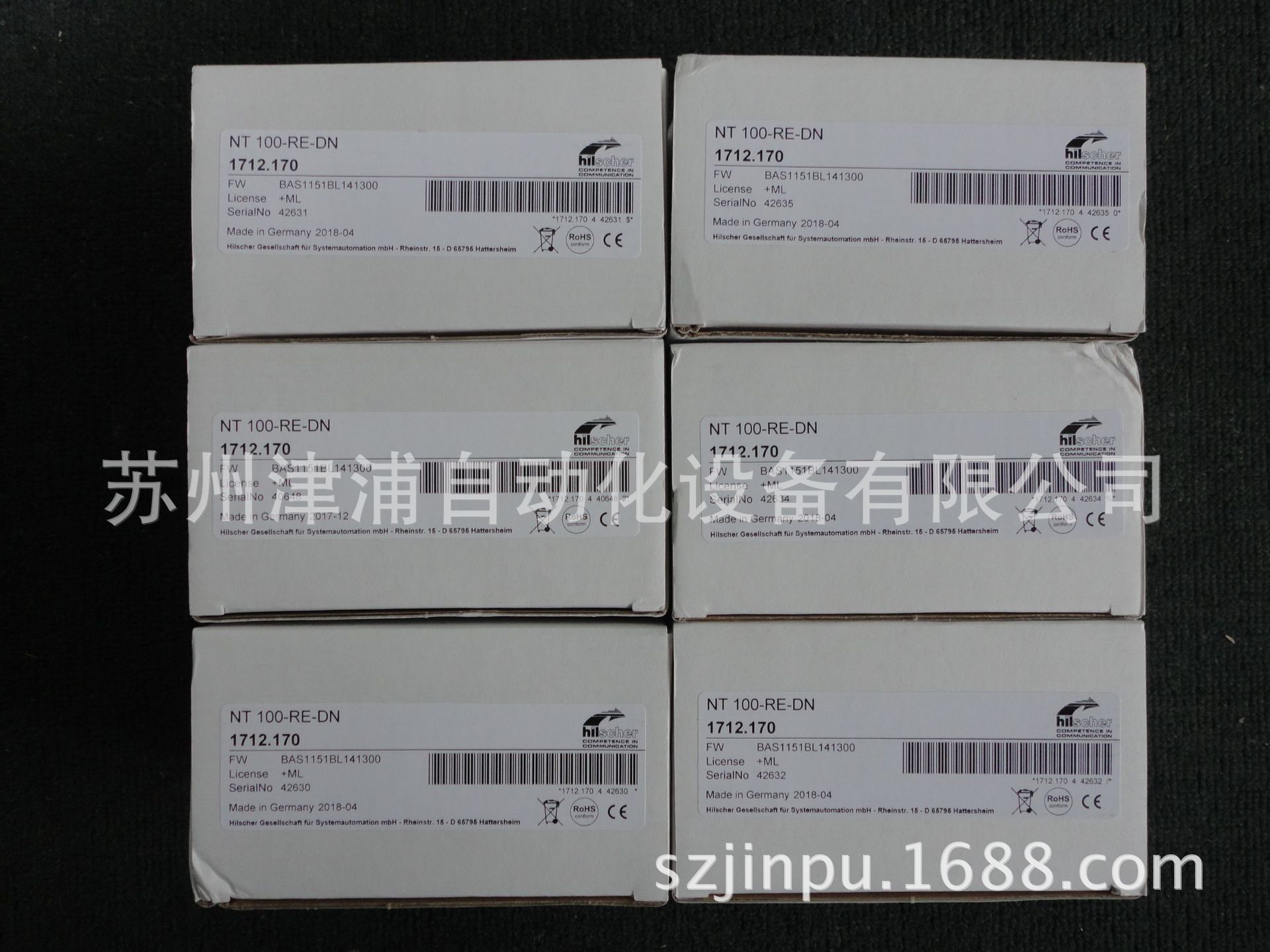 hilscher Her Youxun Gateway DeviceNet to RS-232 / 422/485 NT 100-DN-rs