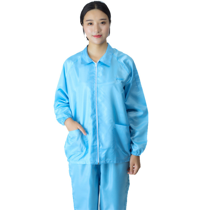 Прямые продажи от завода, антистатические халаты, антистатическая одежда, пылезащитная одежда, антистатическая рабочая одежда без пыли