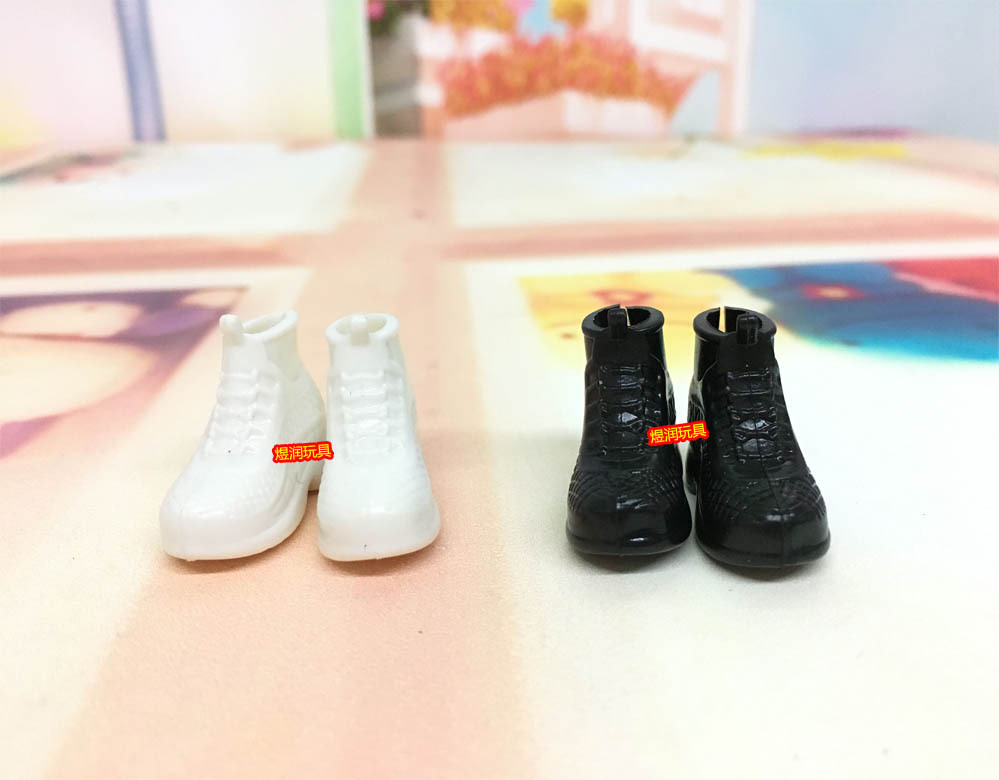 Toy Doll Accessories Shoes sneaker White Girls White Shoes