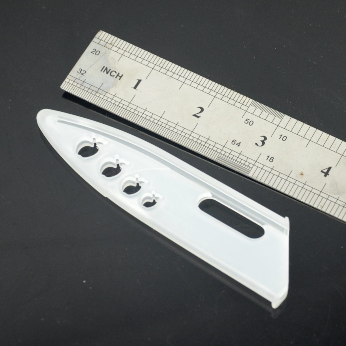 Tool sleeve universal oblique handle transparent plastic tool sleeve hardware ceramic tool protective sleeve black transparent spot