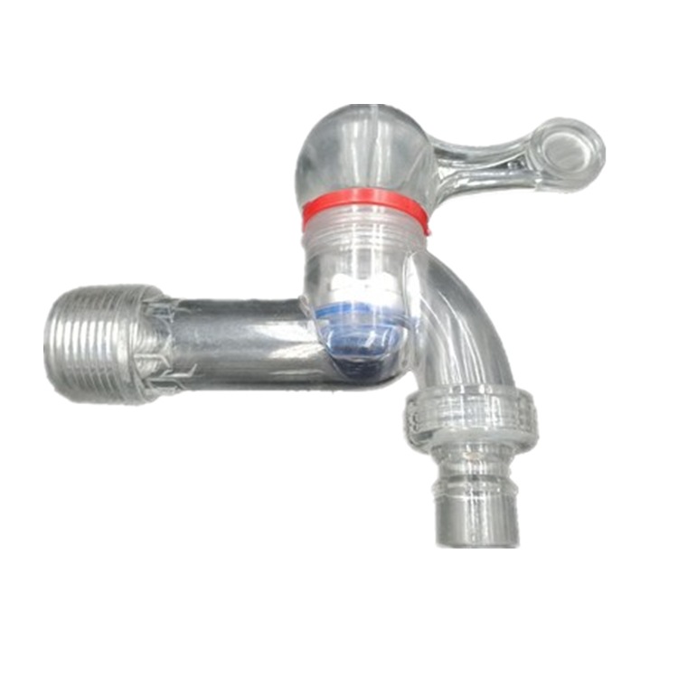 Household explosion-proof antifreeze transparent plastic faucet washing machine faucet transparent plastic faucet plastic quick opening