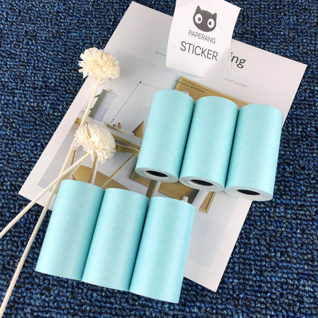 paperang Meow Meow machine P1P2 self-adhesive thermal paper with adhesive printing paper 57*30 label paper can be pasted