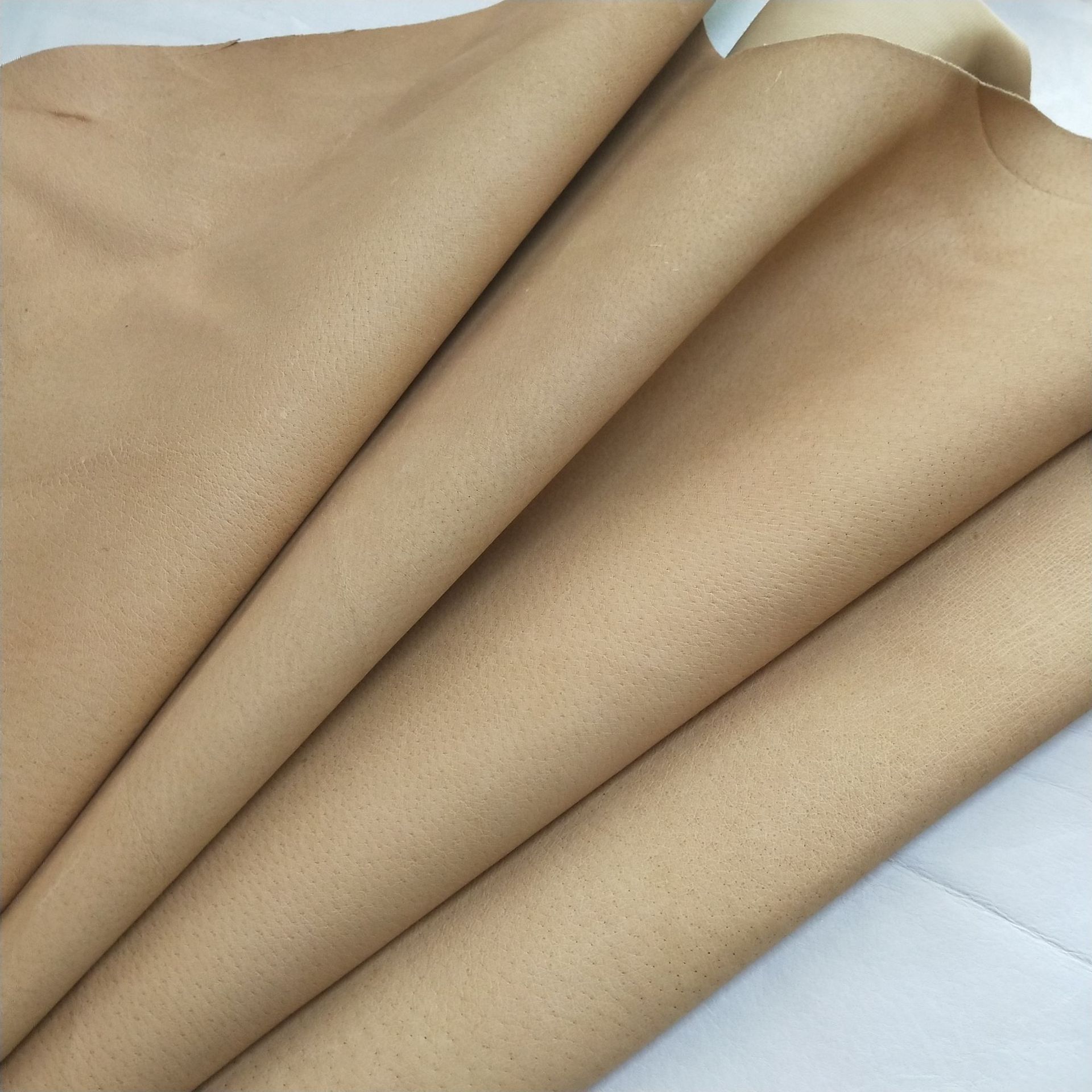 Wholesale Genuine Leather, Pigskin First Layer Leather Thin Leather Patch, Shoe Lining, Luggage Lining, Universal Yellow