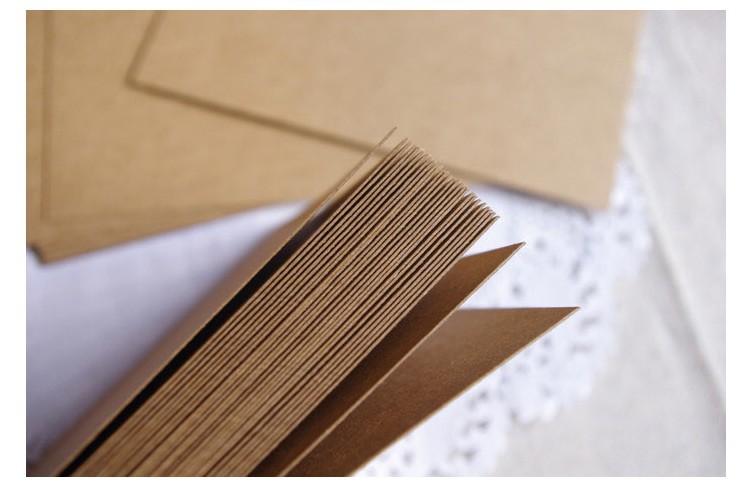 Factory wholesale custom material paper card cattle card word card note card letter paper gift blessing card mood card