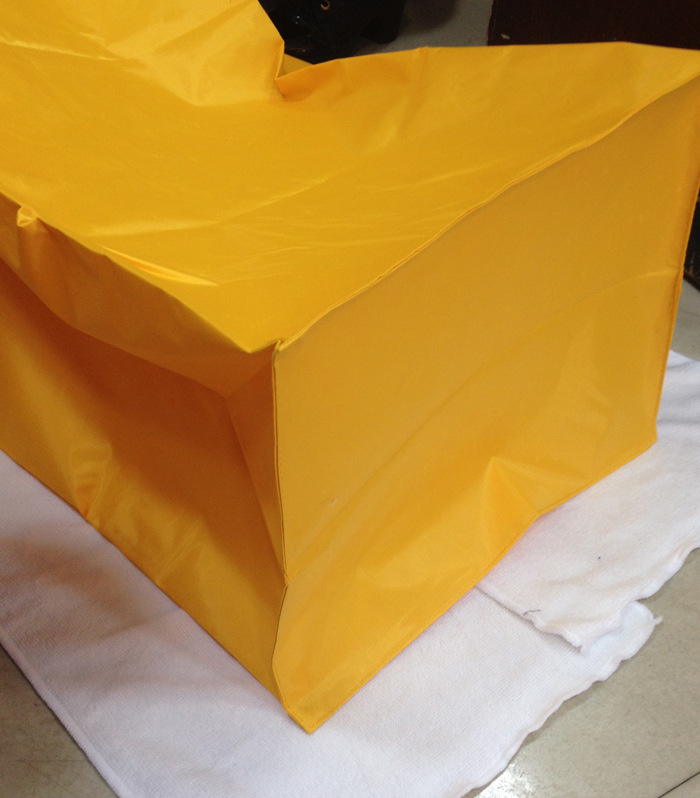 Baiyun/chaobao Multi-purpose Cleaning Car Cloth Bag Canvas Bag Linen Car Cloth Bag Miscellaneous Car Garbage Bag