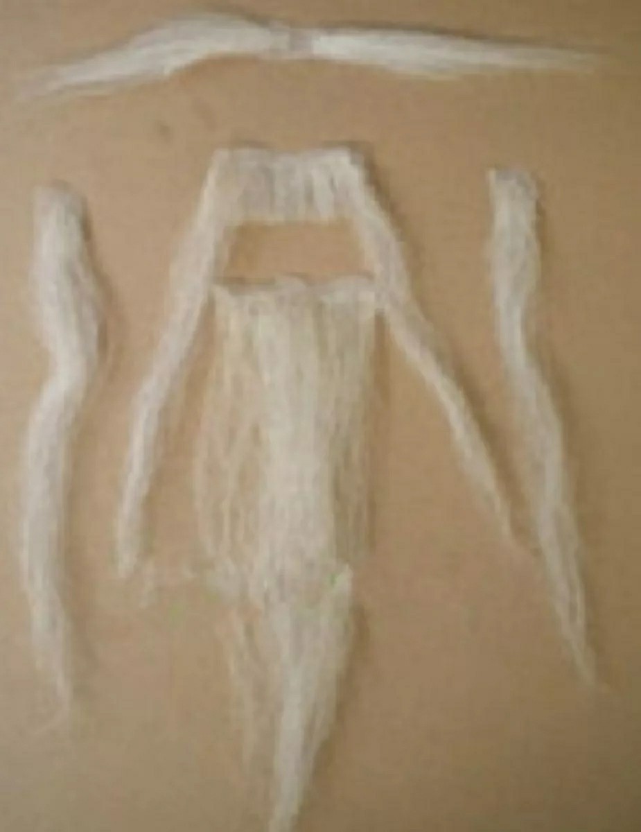 Stage Drama Performance Tao Drama Drama Paste Beard Fahai Beard Eyebrows Eight-character Beard Taoist False Beard