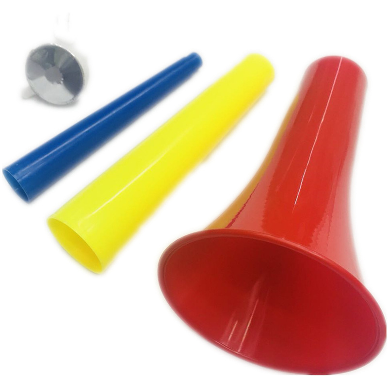 Large three-section telescopic horn fans vuvuzela games cheer props stall selling toys wholesale
