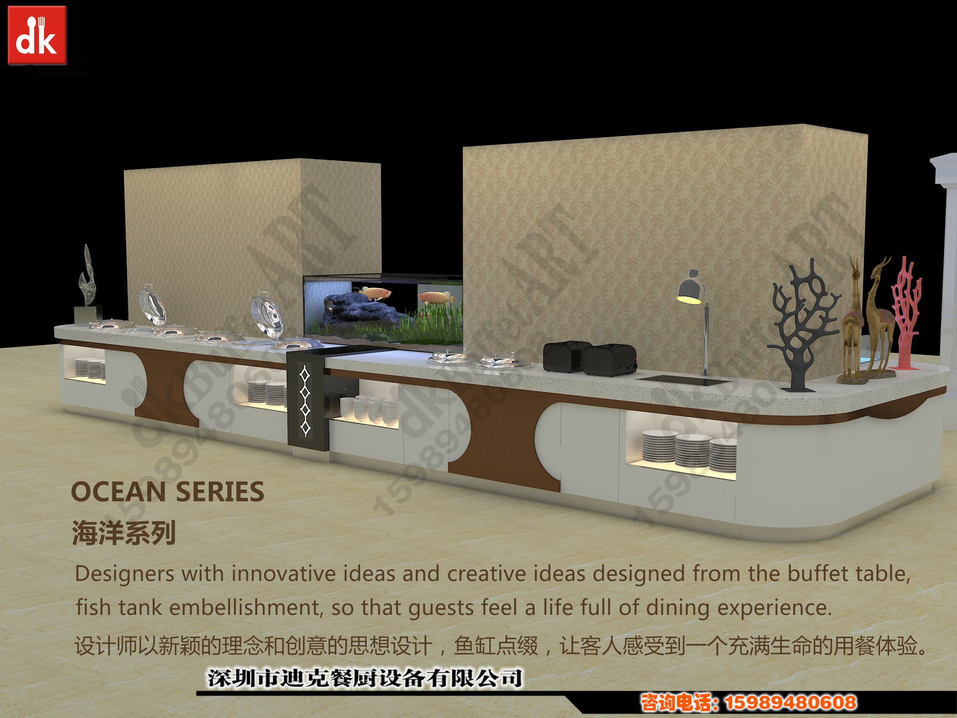 Restaurant Decoration, Restaurant Design, Buffet Restaurant Decoration, Buffet Restaurant Design, Buffet Table Production