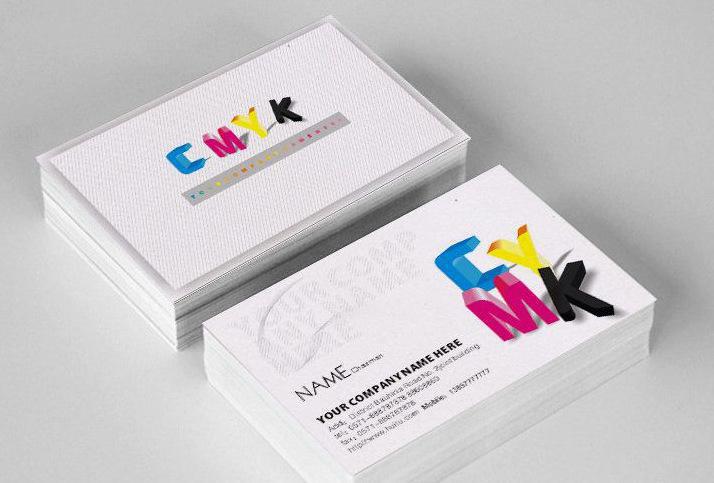 Coated Paper Business Card Printing_shenzhen Taken's Fast Printing_12 Years Professional Design and Production_shipping Time