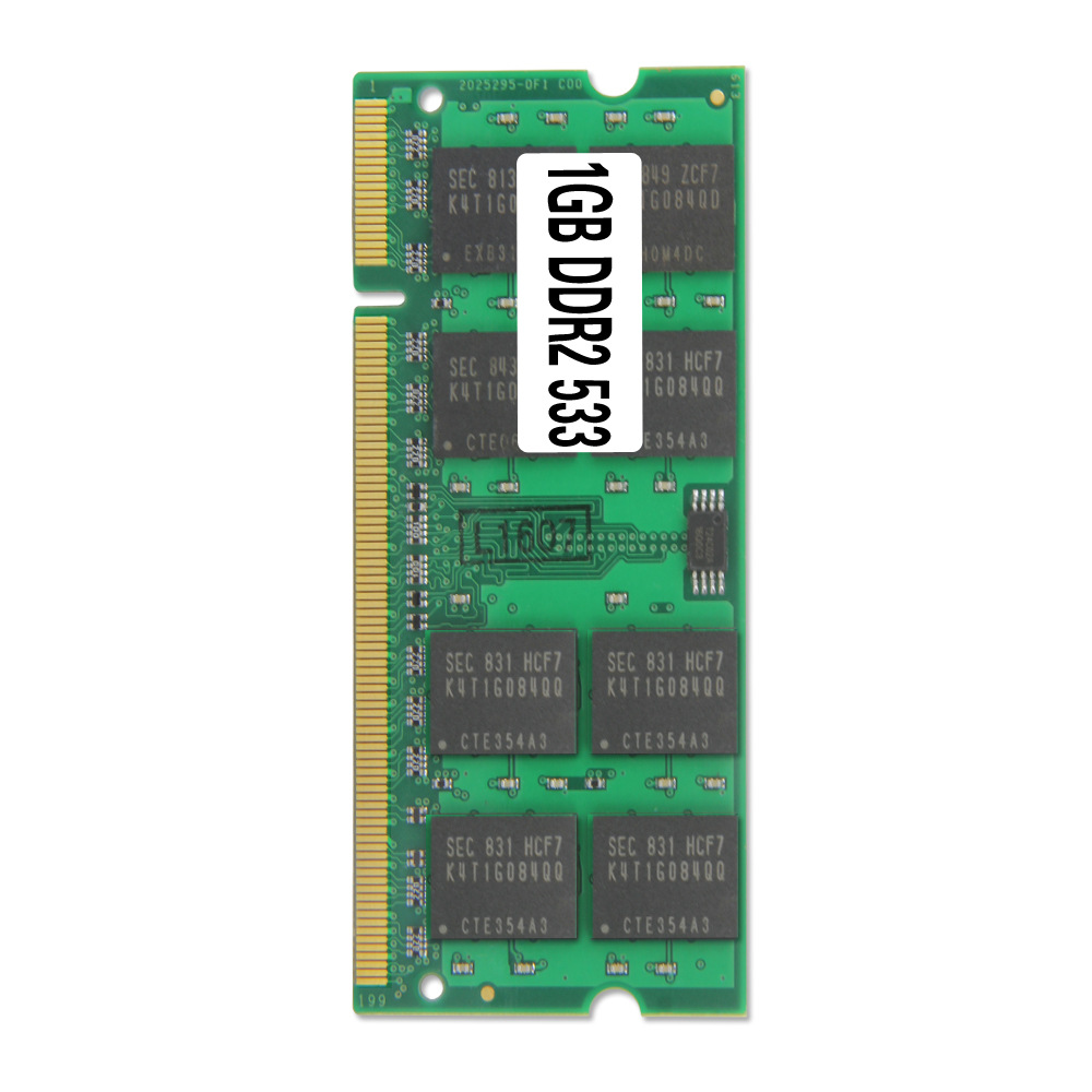Cross-border source Z028 notebook DDR 2 533 1G memory chips are fully compatible and do not support double-pass