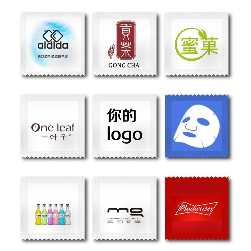 Condom OEM production and processing customized advertising promotional gifts condom customization