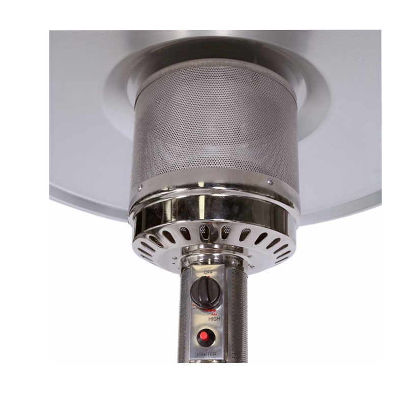 Factory direct wholesale courtyard umbrella-shaped golden flower far infrared heating liquefied gas heater household heating heater