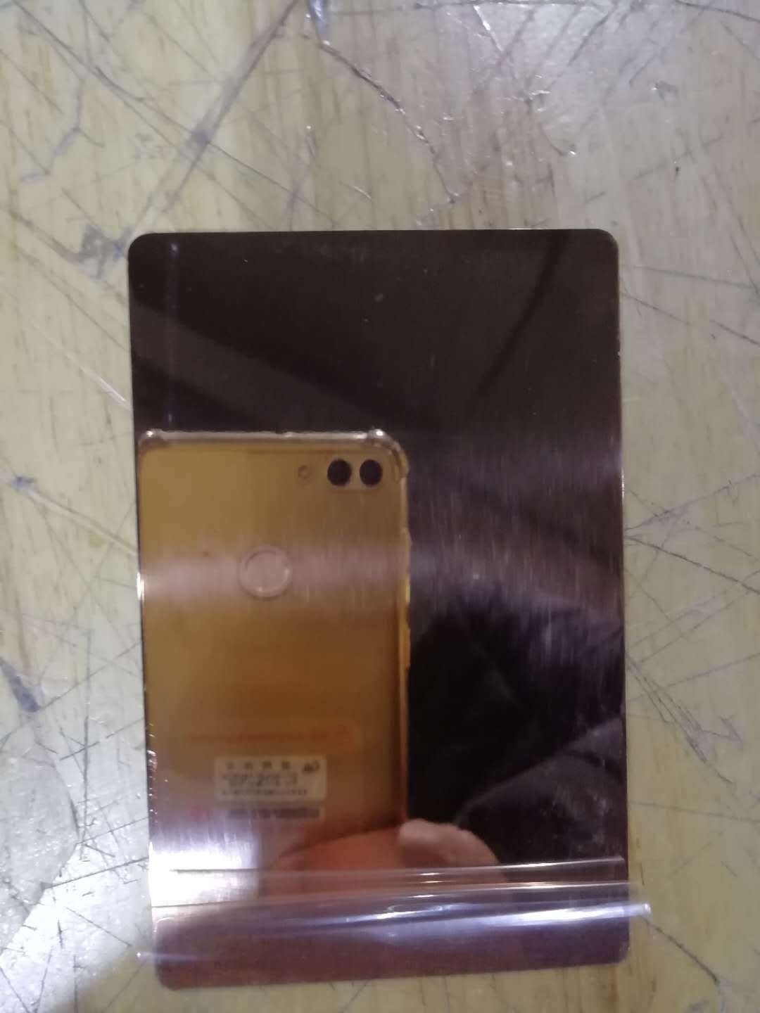 Polished Mirror Copper Ha's Sheet Red Copper Ha's Sheet Hel Groove Test Sheet 100*65*0.3MM