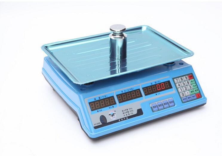 Manufacturer Direct Supply for Foreign Trade Export 30Kg/40Kg Pricing Scale Electronic Platform Scale English Kitchen Scale Electronic Scale Digital
