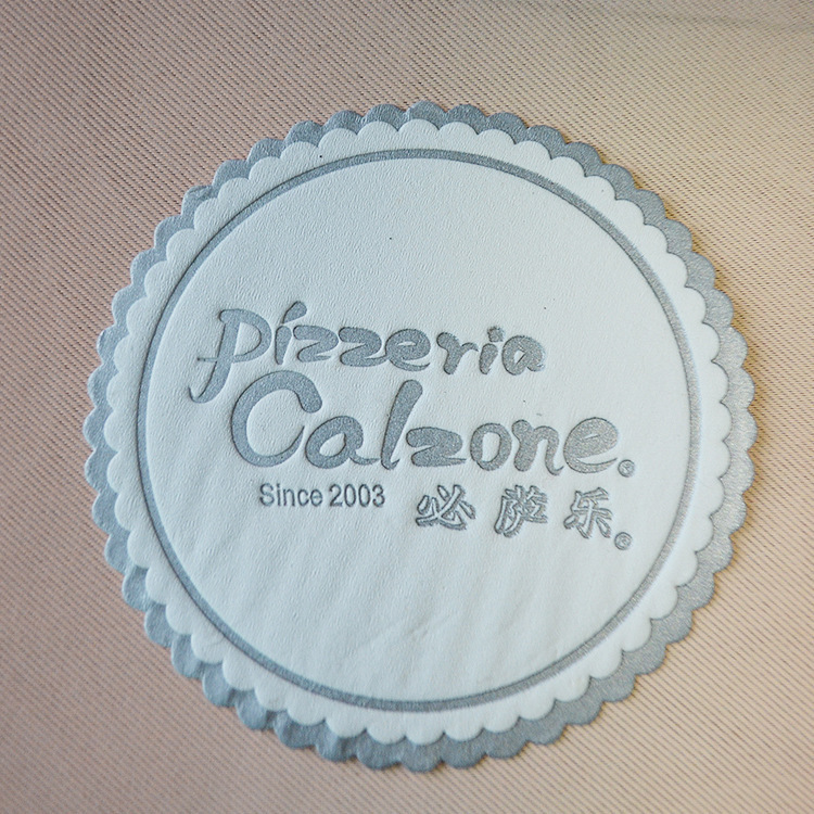 Factory Source paper coaster customized disposable paper coaster single double-sided printing absorbent paper coaster customized