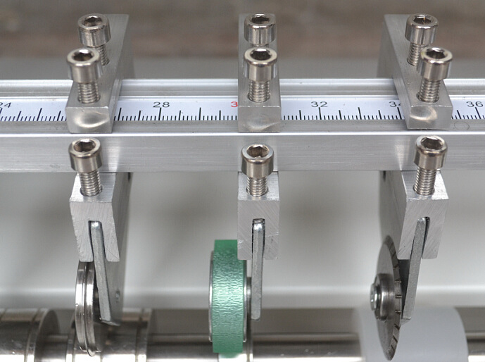 H500 electric creasing machine accessories round knife tooth line dotted knife self-adhesive marking machine knife holder rubber wheel creasing knife