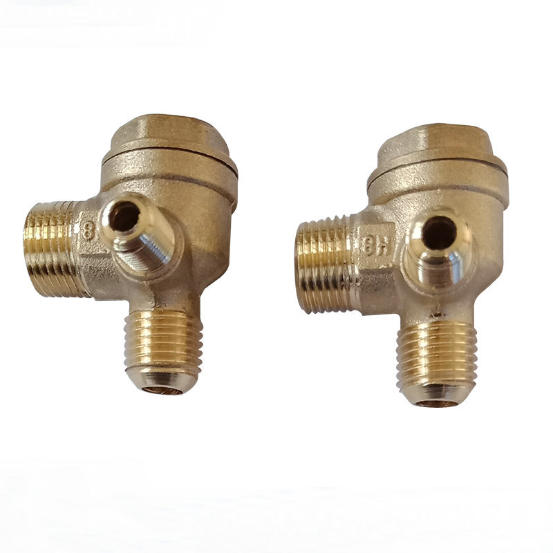 Factory Direct Sales All-Copper Air Compressor Check Valve 550W750W Universal Oil-Free Machine Check Valve