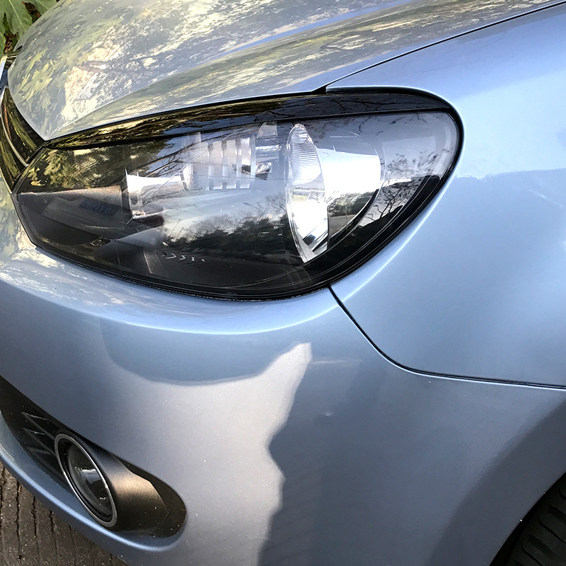 Suitable for Volkswagen Golf 6 Height 6 Golf 6 Headlight Eyebrow Modification Decorative Stickers