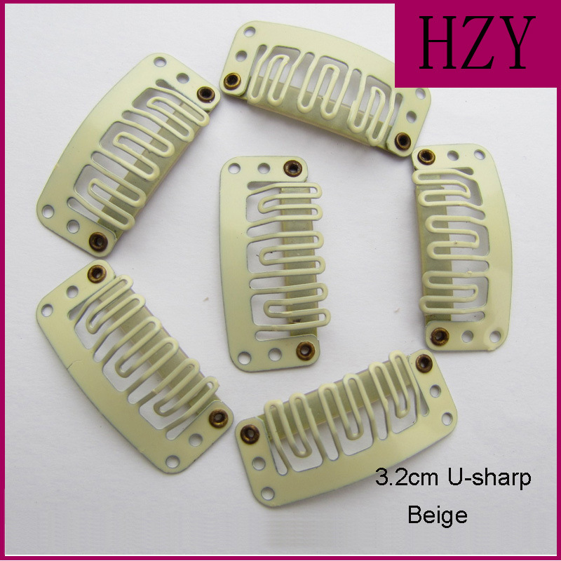 Invisible U-clip 3.2cm wig clip pp clip hair extension clip