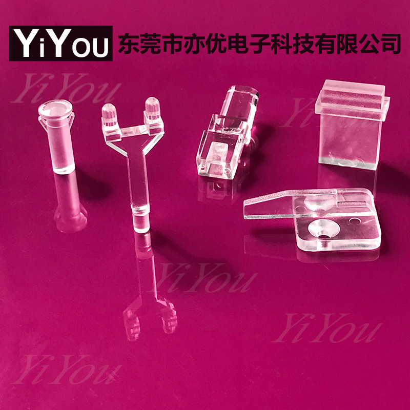 3MM Φ3 LED Light Guide Column Plastic Plastic Transparent Round Light Guide Column Diode Light Guide Rod Transparent Column