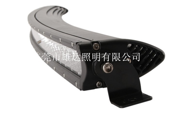 210W led single row 3D Arc strip light/work light modified roof light/led car light