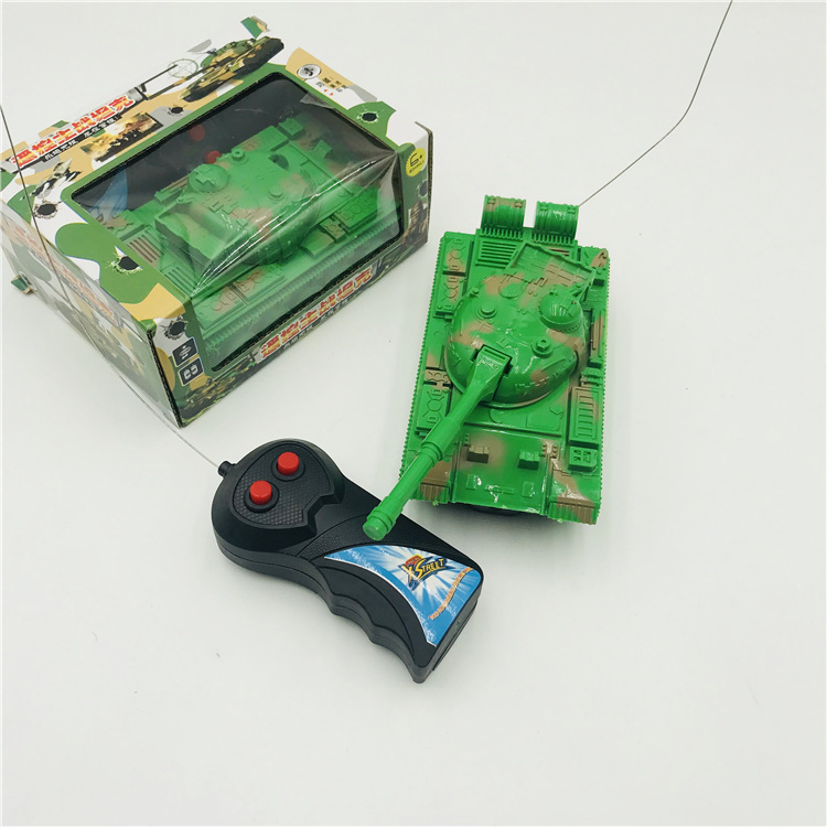 Two-way Remote Control Tank, Electric Remote Control Car, Kidsren's Remote Control Toy Car, Simulated Tank Car, Street Stall Toy Wholesale