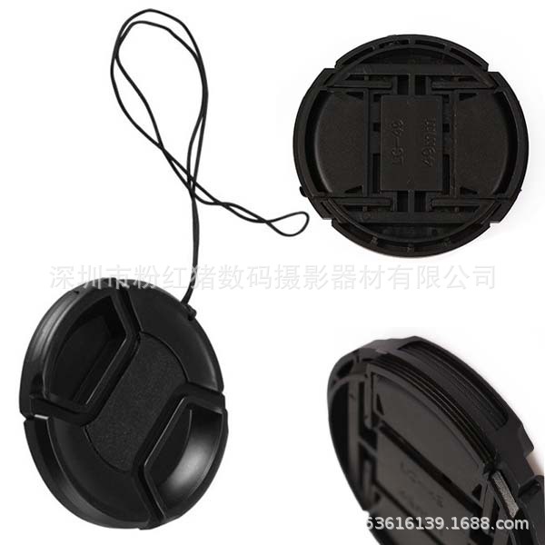 Wordless Lens Cover Dust-proof Cover for DSLR Camera Lens Cover Non-standard Camera Lens Protection Cover