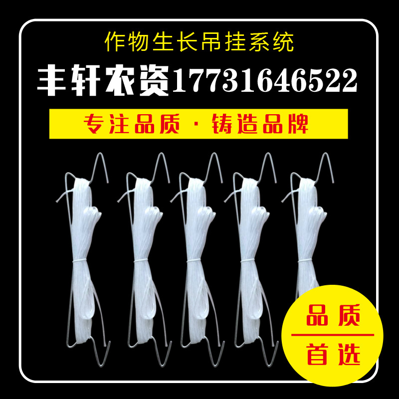 Новый металлический крючок для подвешивания томатов, оптовая продажа крючка для вьющихся растений