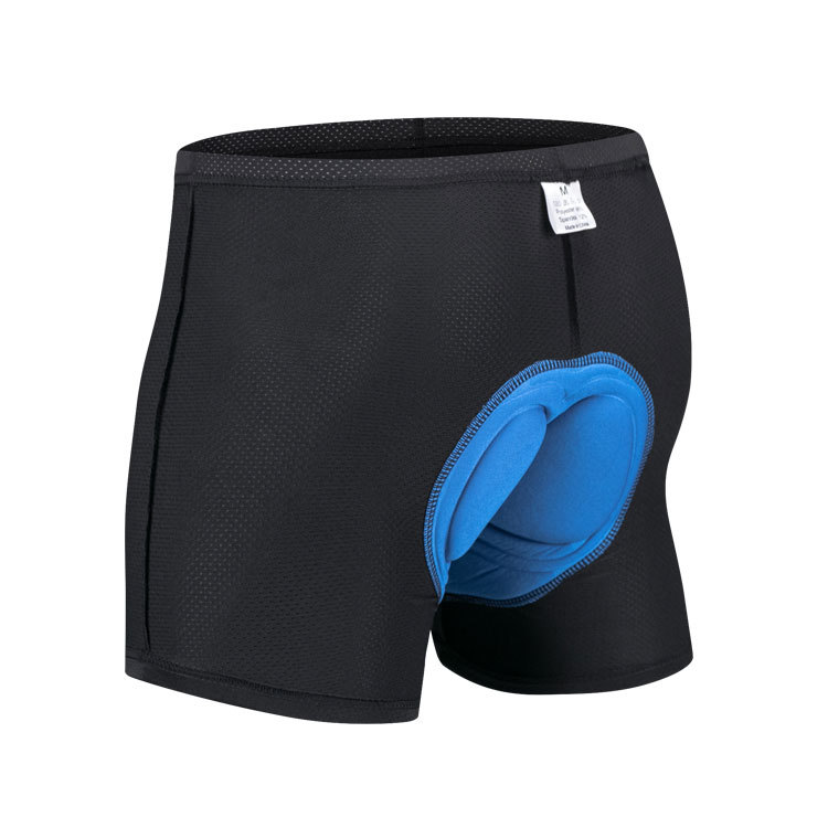 Riding underwear thickened silicone cushion sponge shorts men's mountain bike sweat-absorbent factory direct spot