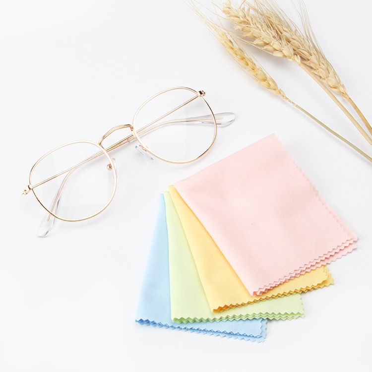 Glasses accessories glasses shop glasses cloth needle three glasses cloth cleaning cloth for mobile phone screen printable LOGO