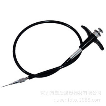 Factory direct mechanical camera shutter cable with B door self-locking traditional camera shutter cable to prevent camera vibration